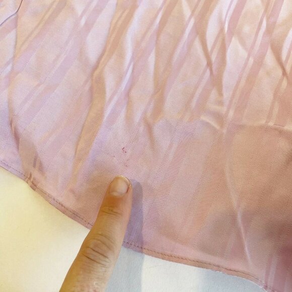 Joie Light Purple Cadmar Illusion Chevron Blouse M - Picture 10 of 12